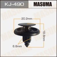 Клипса крепежная KJ-490* MASUMA