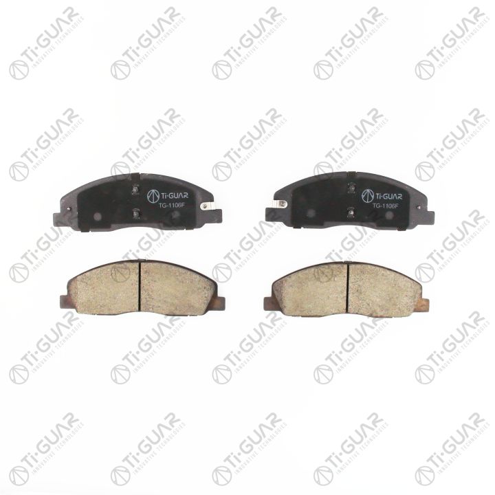 Тормозные колодки TG-1106F/FB1106F* Ti·GUAR Тормозные колодки TG-1106F/FB1106F* Ti·GUAR