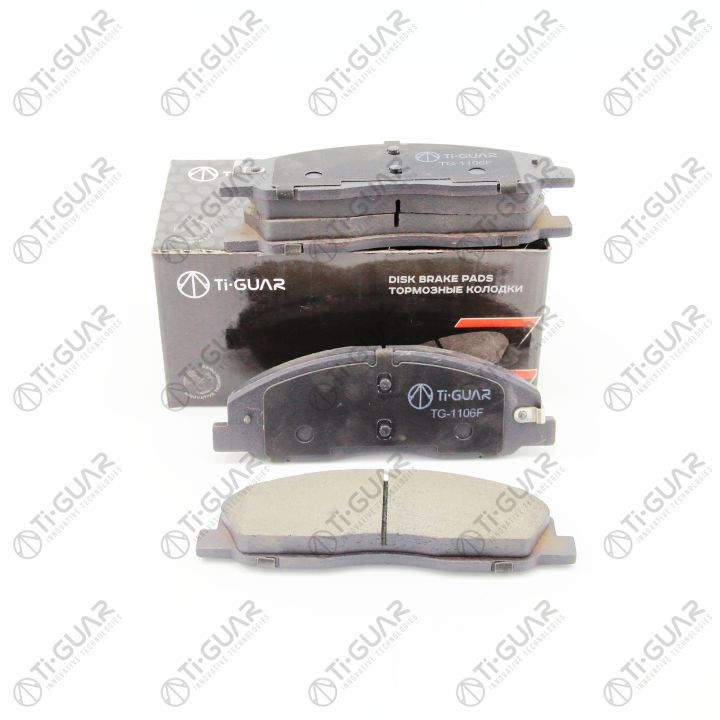 Тормозные колодки TG-1106F/FB1106F* Ti·GUAR Тормозные колодки TG-1106F/FB1106F* Ti·GUAR