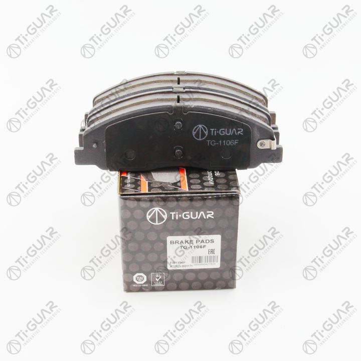 Тормозные колодки TG-1106F/FB1106F* Ti·GUAR Тормозные колодки TG-1106F/FB1106F* Ti·GUAR