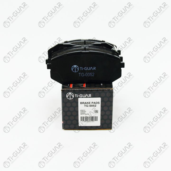 Тормозные колодки TG-0052/PN0052* Ti·GUAR Тормозные колодки TG-0052/PN0052* Ti·GUAR